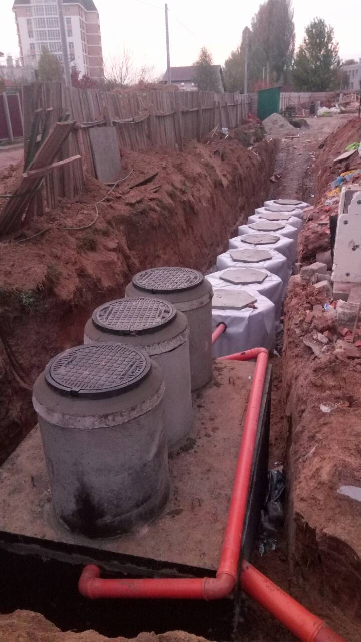 montazh septika 6000 trehsekcionnogo 3